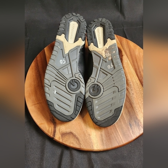 New Balance 550 Men's Black/Sea Salt US Sz 13. - Picture 2 of 7